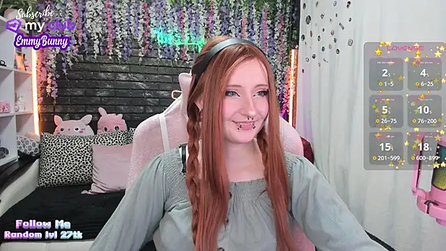 EmmyBunny online show from January 14, 3:15 pm